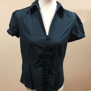 Ann Taylor deep blue business top
